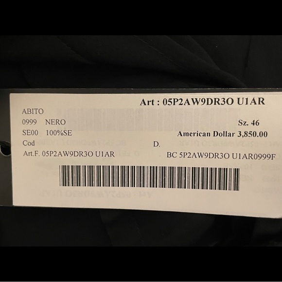 Dolce & Gabbana Black Silk Chiffon Lace Corset Slip Dress Size IT 46 (US 12) NWT - Picture 8 of 8